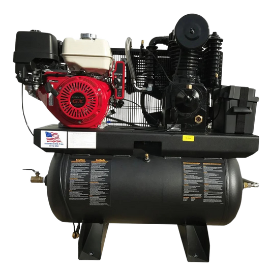 13 HP Honda 23 CFM @ 175 PSI 30 Gallon Tank