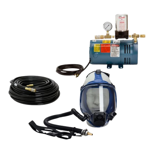 Allegro one man ambient system with 100' of hose and full face mask
