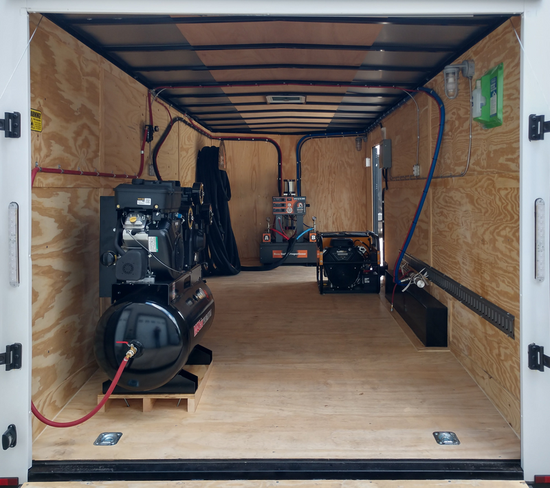 Load image into Gallery viewer, High Pressure Contractor 6/12K Trailer Rig Package
