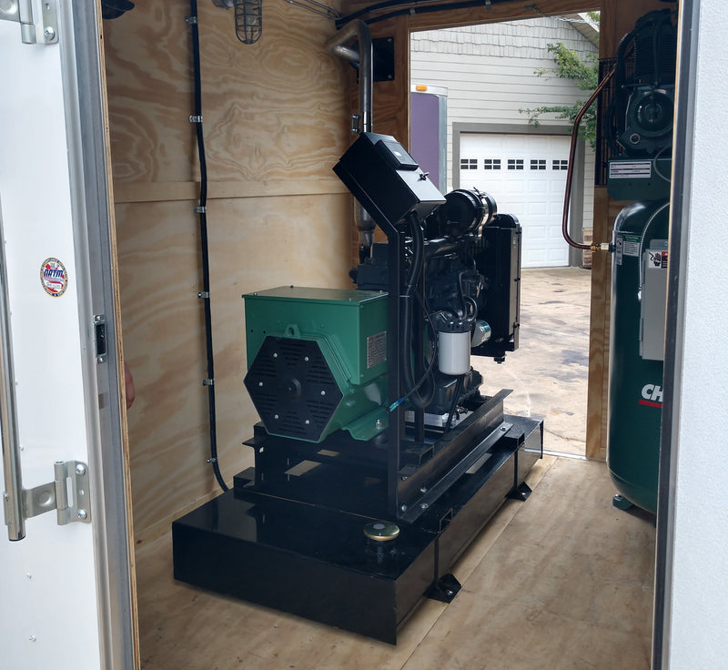 Load image into Gallery viewer, Commercial Roofing Hydraulic Trailer Rig
