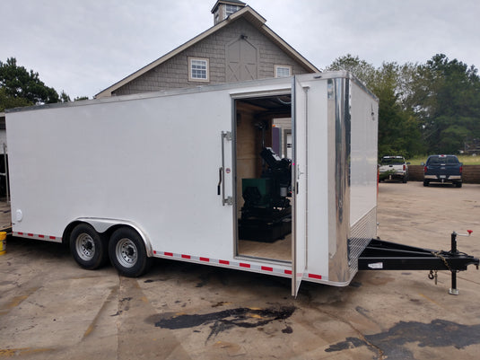 Commercial Roofing Hydraulic Trailer Rig