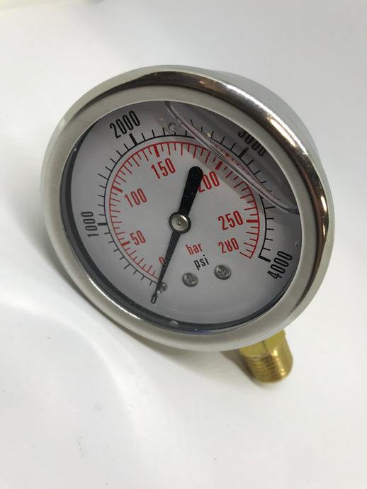 4000 PSI Fluid Gauge