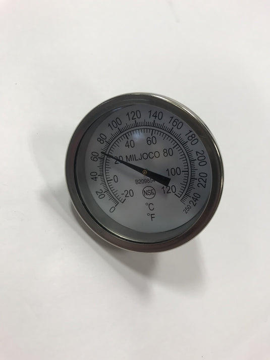 Supply Block Temperature Gauge 0-250 Degrees Fahrenheit